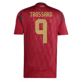 Belgien Leandro Trossard #9 Heimtrikot EM 2024 Kurzarm